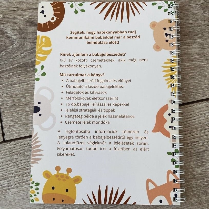 Csemete Jelek Kalandfüzet - útravaló a sikeres jeleléshez kiadvány hátulján összefoglaló